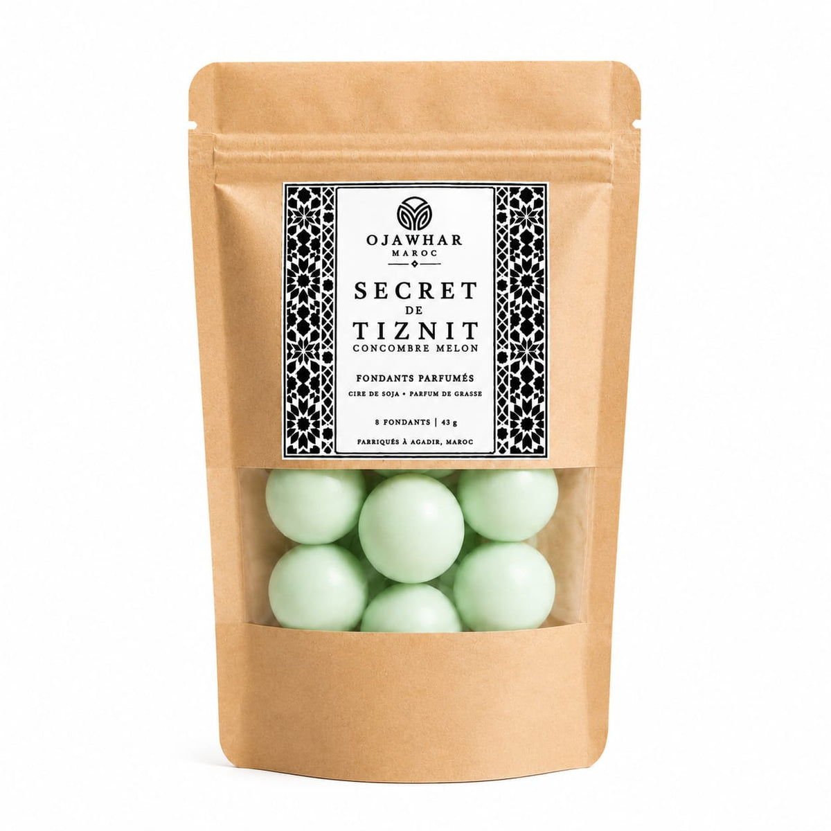 Fondant Parfumé Secret de Tiznit — Concombre Melon