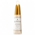 Paire de Chandelles en Cire d'Abeille — Trempage Artisanal
